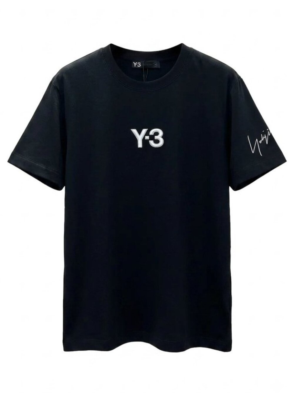 Y-3 Embroidered Loose-Fit, short Sleeve T-Shirt